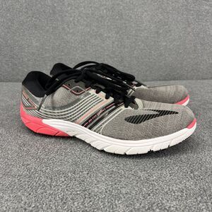 Brooks PureCadence 6 Shoes Womens Size 8.5 Gray Pink Running Sneakers Athletic